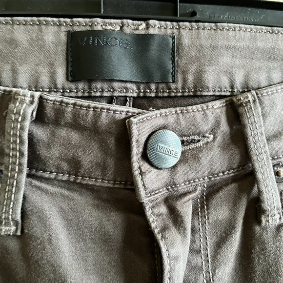 Vince Brown 5 Pocket‎ Skinny Walnut Jeans Womens Size 28 Slim Denim - Picture 3 of 8